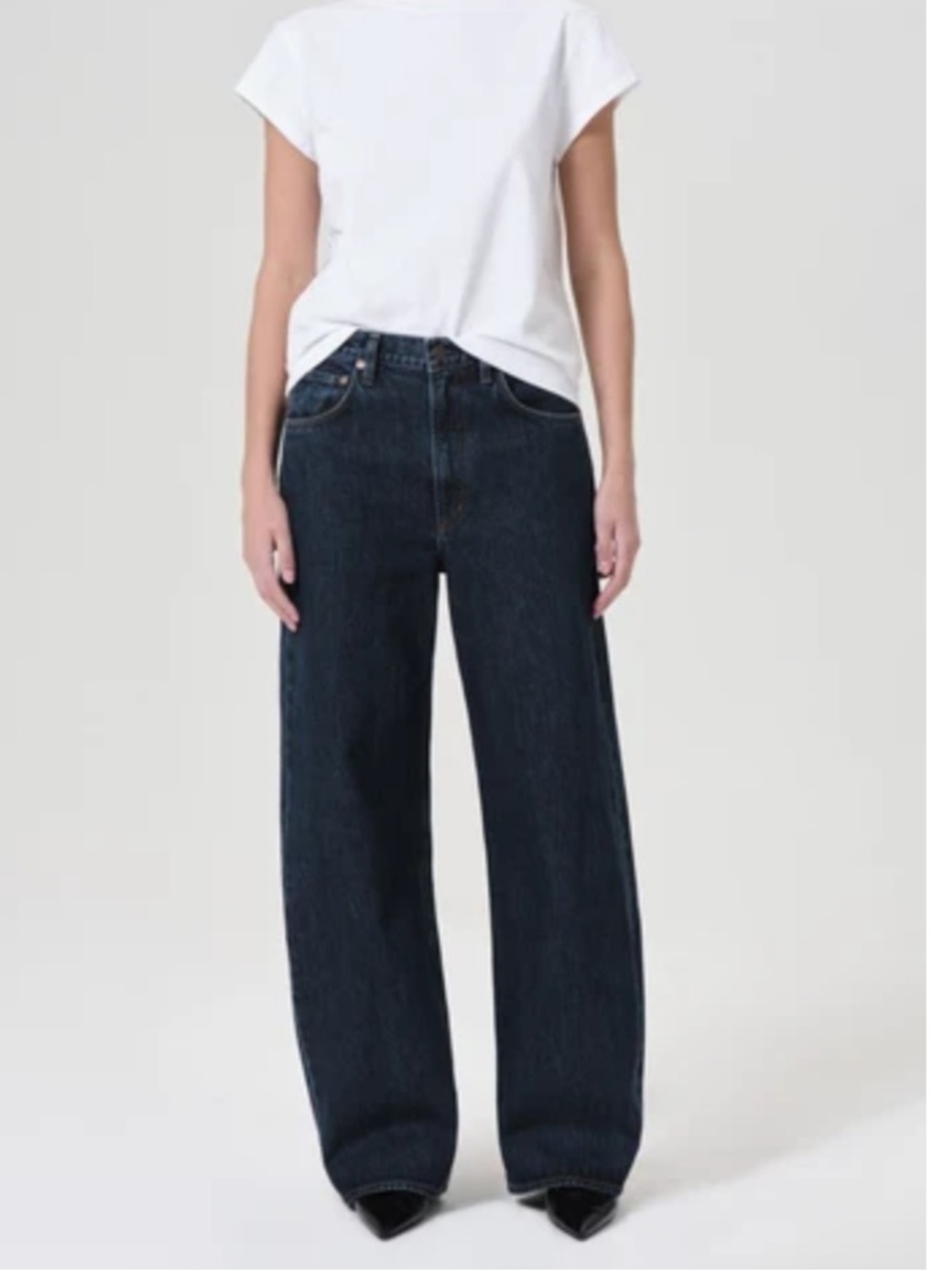 AGOLDE Low Curve Jean in Pendulum Size 28